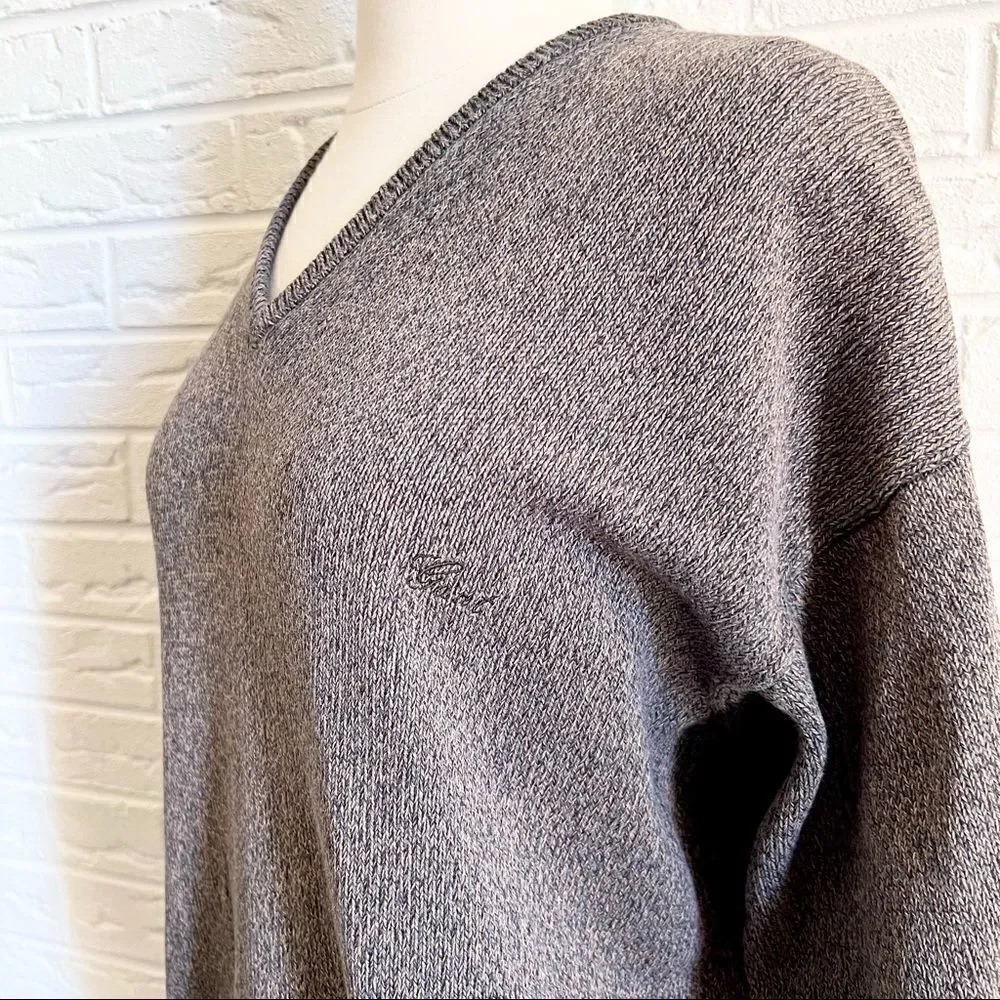 🚨4/$25 VINTAGE Gant Hand Framed Sweater V Neck Pullover M